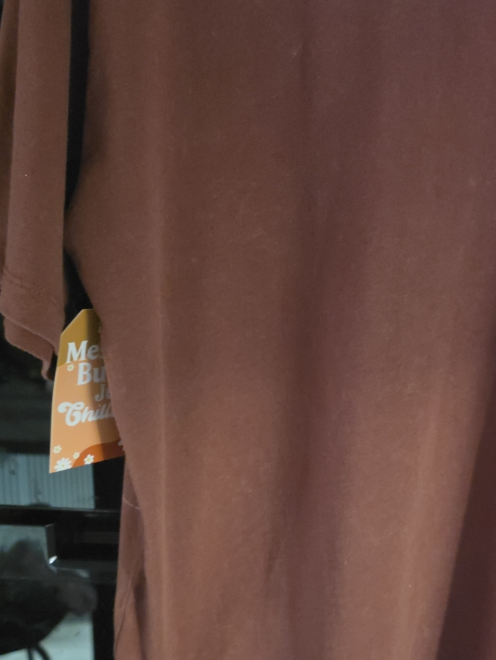🐴NWT", 100% COTTON, "WILD AND FREE" TEE", BY "MESSY BUN JUST CHILLIN" 🐴 - Picture 8 of 14